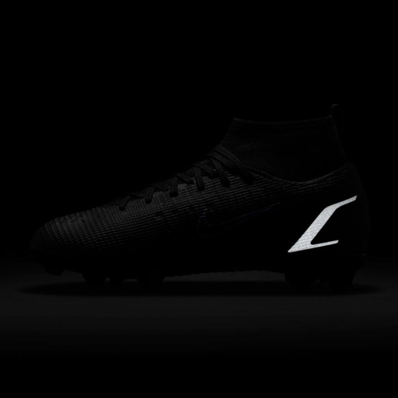 Nike Mercurial Superfly 8 Pro Fg Jr CV0804-004 scarpe da calcio nero nero 1