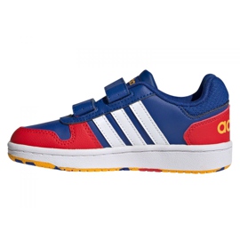 Scarpe Adidas Hoops 2.0 C Jr FY9443 nero blu 1