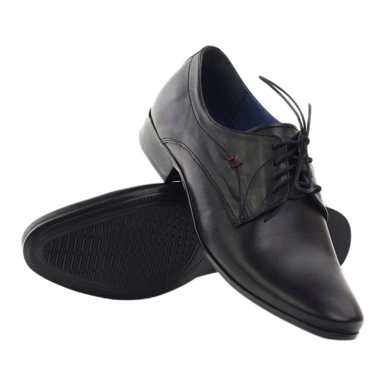 Nikopol Scarpe da uomo in pelle 1597 neri nero 3