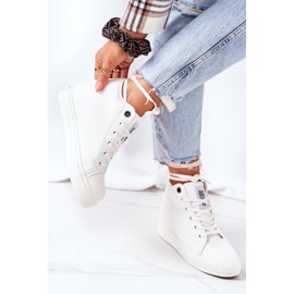 Sneakers in pelle Big Star EE274128 Bianco 1