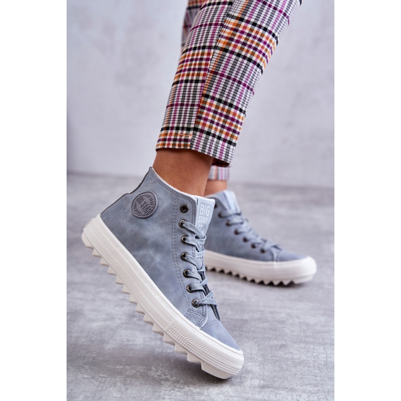 Sneakers isolate da donna Big Star EE274115 Azzurro blu 2