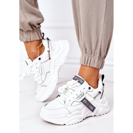 Scarpe sportive da donna Sneakers Big Star GG274213 Bianco-Grigio 1