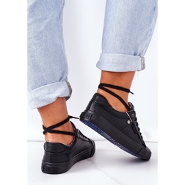 Sneakers da donna in pelle Big Star GG274061 Nere nero 1