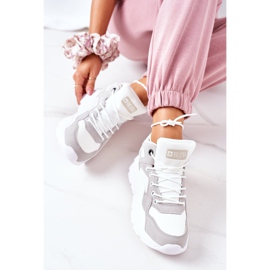 Scarpe sportive da donna Sneakers Big Star GG274643 Bianco bianca 1