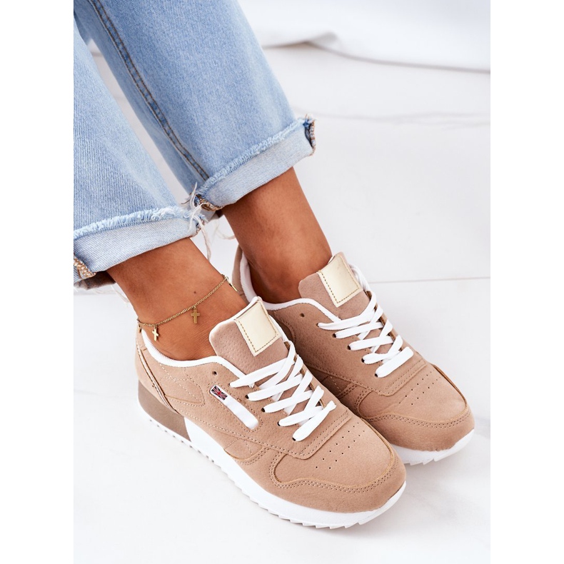 Scarpe Sportive Sneakers Beige Friday 1