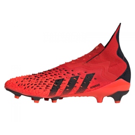 Scarpe da calcio Adidas Predator Freak + Ag M FY8427 rosso rosso 1