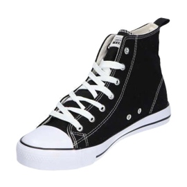 Sneakers alte American Club LH01 / 22 allacciate nere nero 2