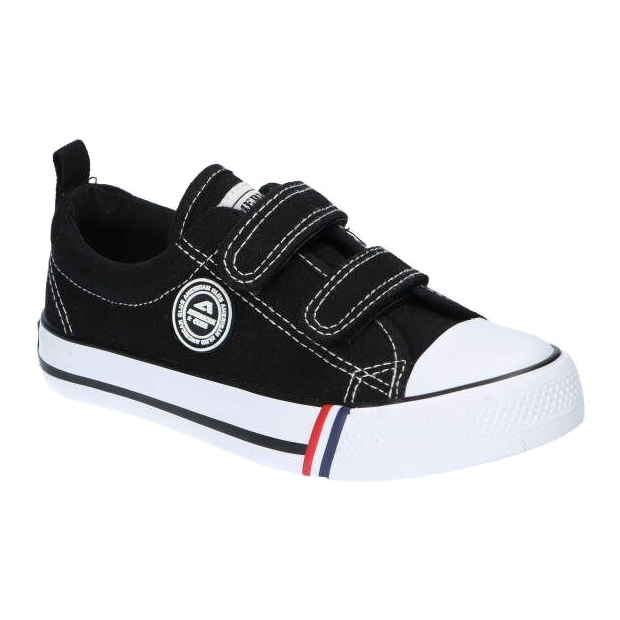 American Club Sneakers in velcro nere americane LH33 nero 2