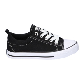 American Club Sneakers nere American LH20 nere bianco nero 3