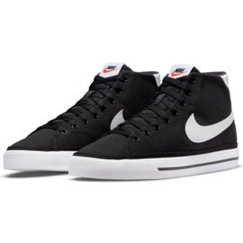 Nike Court Legacy Mid Canvas M DD0162 001 nero 1