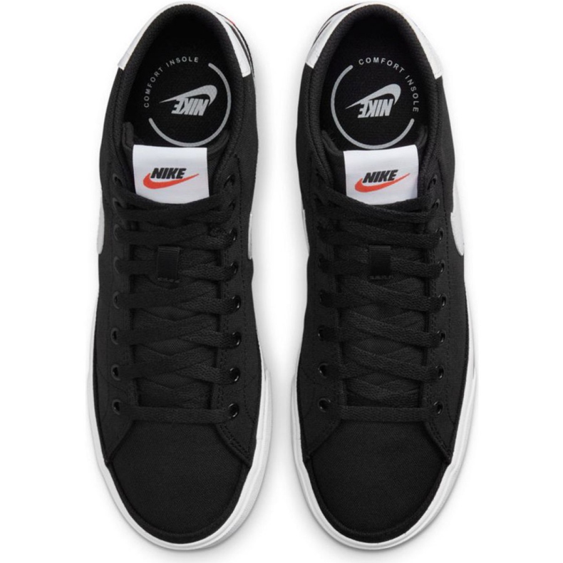 Nike Court Legacy Mid Canvas M DD0162 001 nero 2