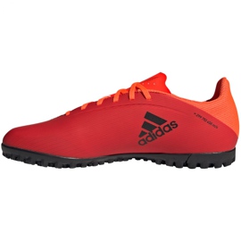 Scarpe da calcio Adidas X Speedflow.4 Tf M FY3336 rosso arance e rosse 2