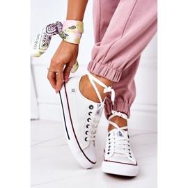 Sneakers da donna Big Star II274001 Bianche bianca 2