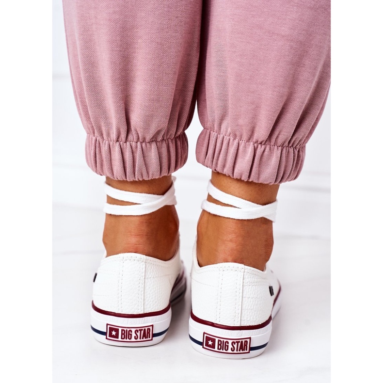 Sneakers da donna Big Star II274001 Bianche bianca 1