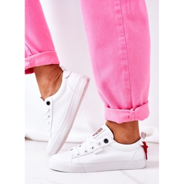 Sneakers da donna in pelle Big Star GG274160 Bianco bianca 2