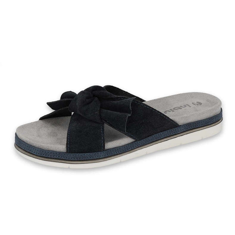 Inblu pantofole scarpe da donna 158D156 blu navy 1
