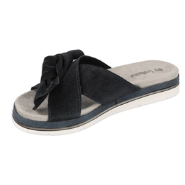 Inblu pantofole scarpe da donna 158D156 blu navy 2