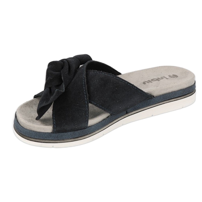 Inblu pantofole scarpe da donna 158D156 blu navy 1