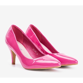 Décolleté rosa su tacco a spillo Faith 1