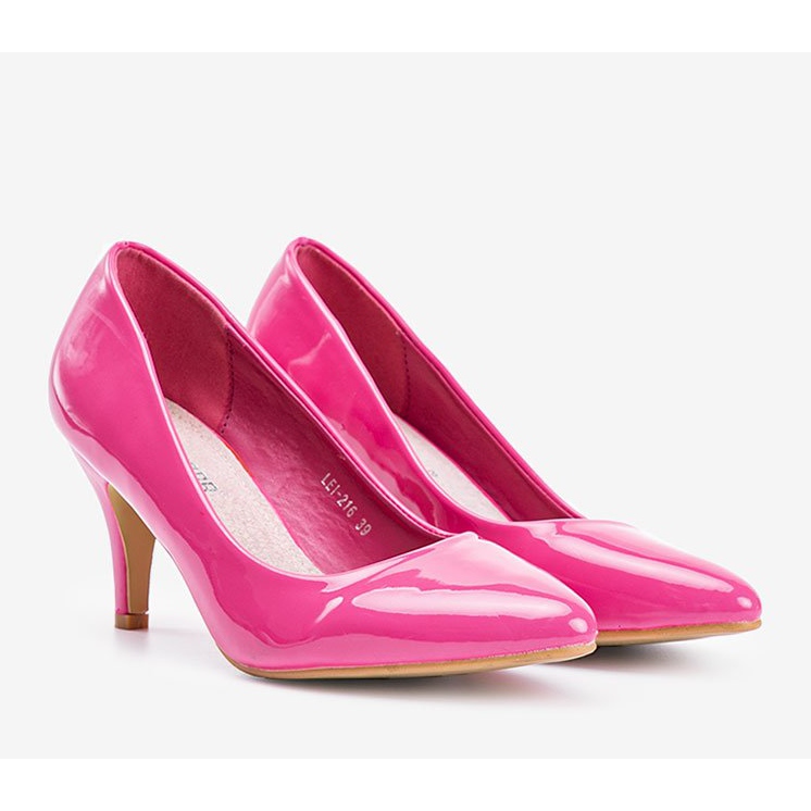 Décolleté rosa su tacco a spillo Faith 1