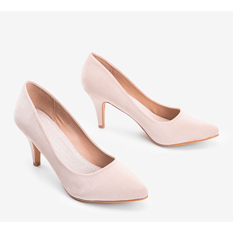 Décolleté beige sul tallone Anahi 1