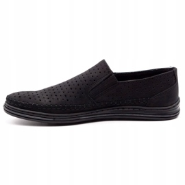 Polbut Scarpe traforate da uomo 2107P nere nero 1