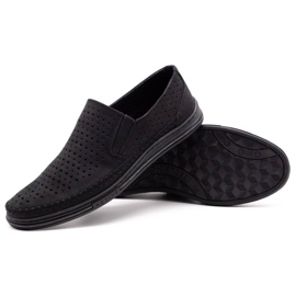Polbut Scarpe traforate da uomo 2107P nere nero 3