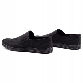 Polbut Scarpe traforate da uomo 2107P nere nero 7
