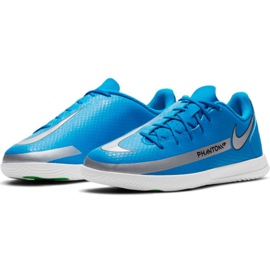 Nike Phantom Gt Club Ic Jr CK8481-400 scarpe da calcio blu 3