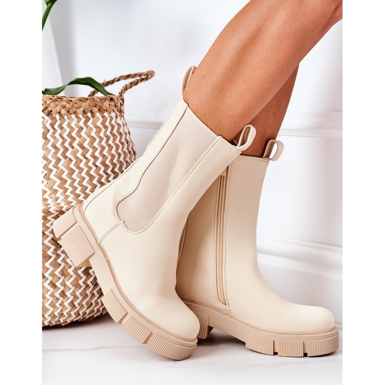 PS1 Stivali caldi Stivali Jodhpur beige Must Have 1