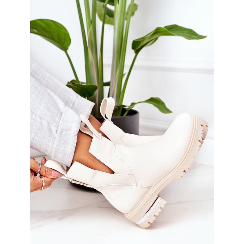 PS1 Stivali caldi Stivali Jodhpur Beige Rock It 1