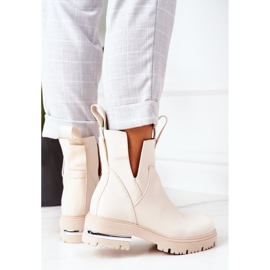 PS1 Stivali caldi Stivali Jodhpur Beige Rock It 2