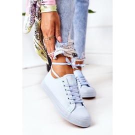 NEWS Sneakers Classiche da Donna Blu Ecoma 2