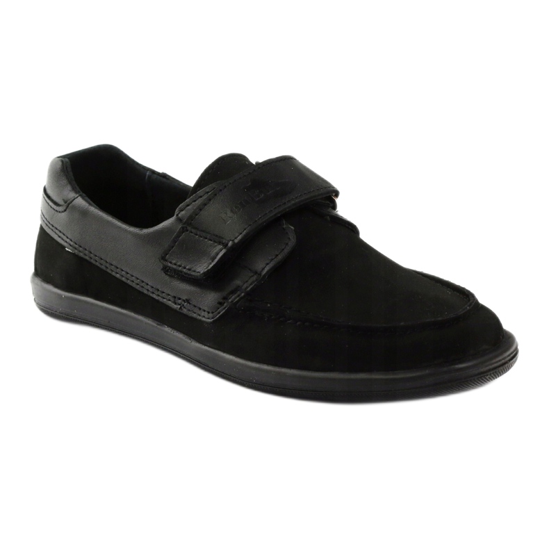 Ren But Scarpe per ragazzi in pelle per velcro ren ma 4249 neri nero 1