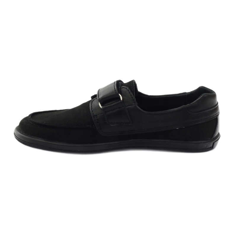 Ren But Scarpe per ragazzi in pelle per velcro ren ma 4249 neri nero 2