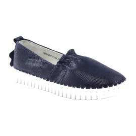 Scarpe da donna Filippo blu navy husk 1