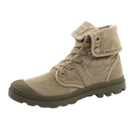Palladium Pallabrouse Baggy M 02478-308-M scarpe marrone verde 1