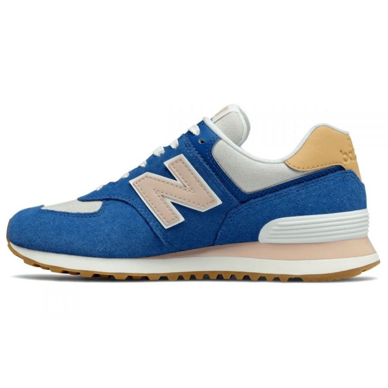 New Balance W WL574NU2 beige blu 1