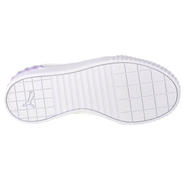 Puma Carina Lift Shine W 380552-01 bianco viola 2