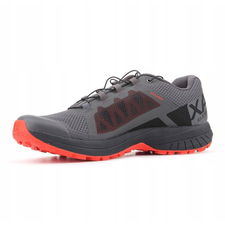 Scarpe Salomon Xa Elevate M 406115 nero arancia grigio 4