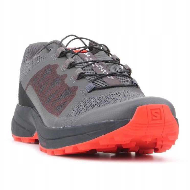 Scarpe Salomon Xa Elevate M 406115 nero arancia grigio 8