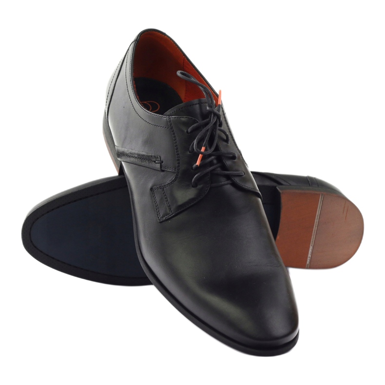 Scarpe uomo Pilpol PC007 nero nuovo 3