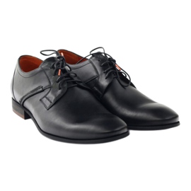 Scarpe uomo Pilpol PC007 nero nuovo 4
