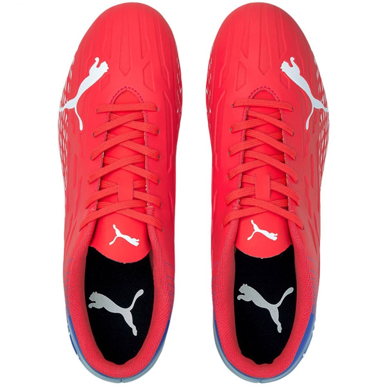 Scarpe da calcio Puma Ultra 4.3 Fg Ag M 106532 01 rosso arance e rosse 2