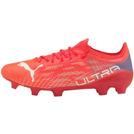 Scarpe da calcio Puma Ultra 1.3 Fg Ag M 106477 02 rosso arance e rossi 1