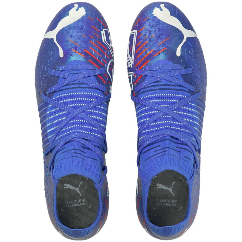 Scarpe da calcio Puma Future Z 1.2 MxSG M 106479 01 blu blu 1