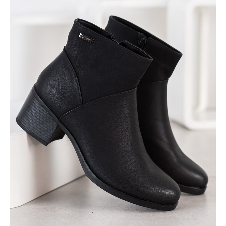 J. Star Stivali in ecopelle nero 1