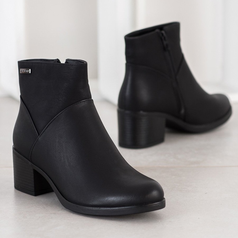 J. Star Stivali in ecopelle nero 2
