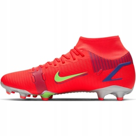 Nike Mercurial Superfly 8 Academy Mg M CV0843 600 Scarpa da calcio rosso 2