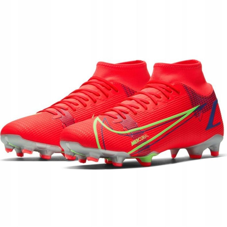 Nike Mercurial Superfly 8 Academy Mg M CV0843 600 Scarpa da calcio rosso 3